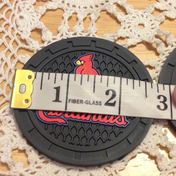 Sports, Saint Louis Cardinals car coasters, new - Picture 2 of 2